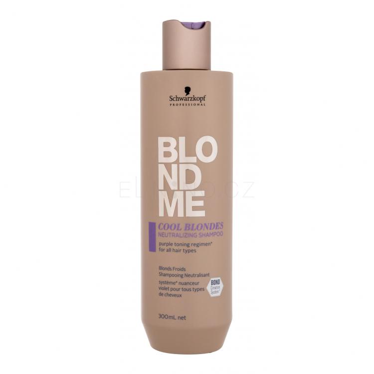 Schwarzkopf Professional Blond Me Cool Blondes Neutralizing Shampoo Šampon pro ženy 300 ml