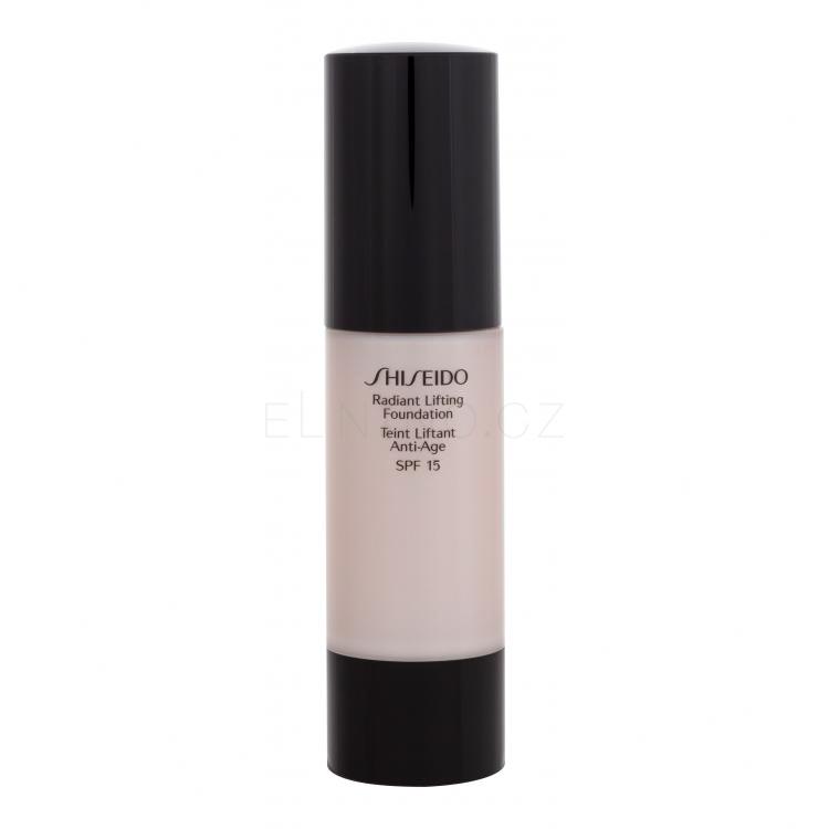 Shiseido Radiant Lifting Foundation SPF15 Make-up pro ženy 30 ml Odstín O80 Deep Ochre