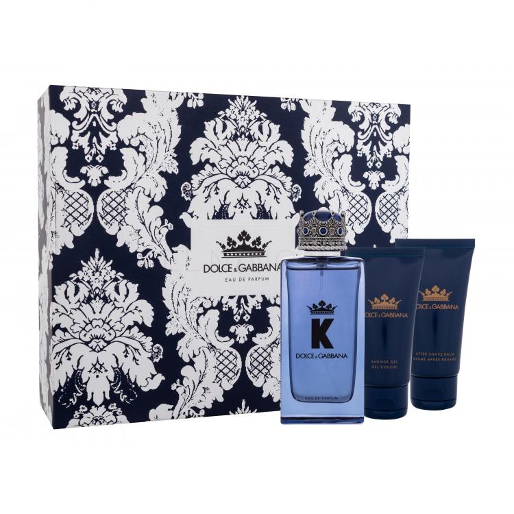 Dolce&amp;Gabbana K Dárková kazeta parfémovaná voda 100 ml + sprchový gel 50 ml + balzám po holení 50 ml
