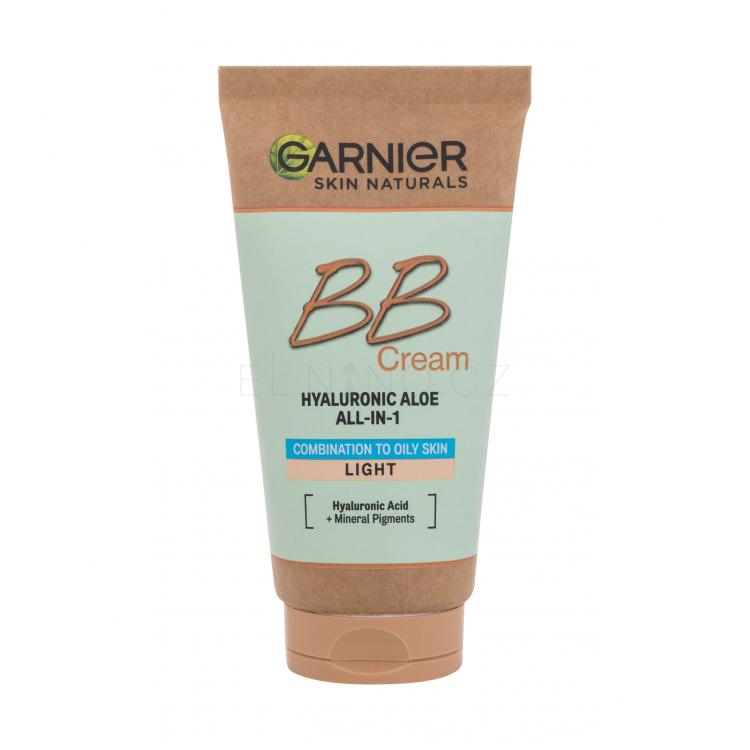 Garnier Skin Naturals BB Cream Hyaluronic Aloe All-In-1 BB krém pro ženy 50 ml Odstín Light
