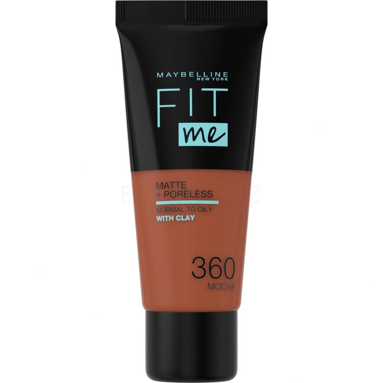 Maybelline Fit Me! Matte + Poreless Make-up pro ženy 30 ml Odstín 360 Mocha