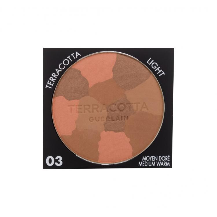 Guerlain Terracotta Light The Sun-Kissed Glow Powder Bronzer pro ženy 6 g Odstín 03 Medium Warm tester