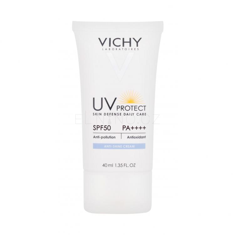 Vichy UV Protect Daily Care Anti-Shine Cream SPF50 Denní pleťový krém pro ženy 40 ml