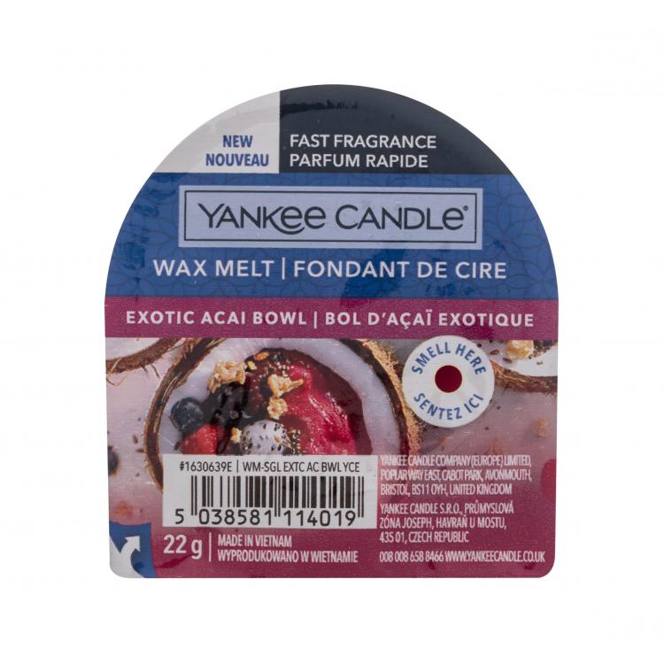 Yankee Candle Exotic Acai Bowl Vonný vosk 22 g