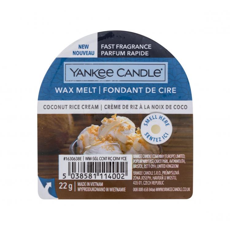 Yankee Candle Coconut Rice Cream Vonný vosk 22 g