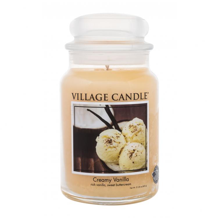 Village Candle Creamy Vanilla Vonná svíčka 602 g