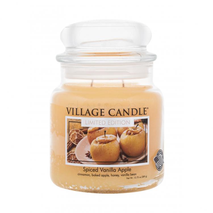 Village Candle Spiced Vanilla Apple Limited Edition Vonná svíčka 389 g
