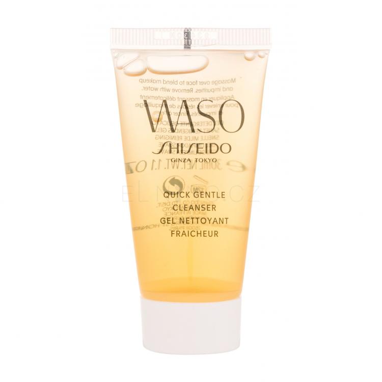 Shiseido Waso Quick Gentle Cleanser Čisticí gel pro ženy 30 ml