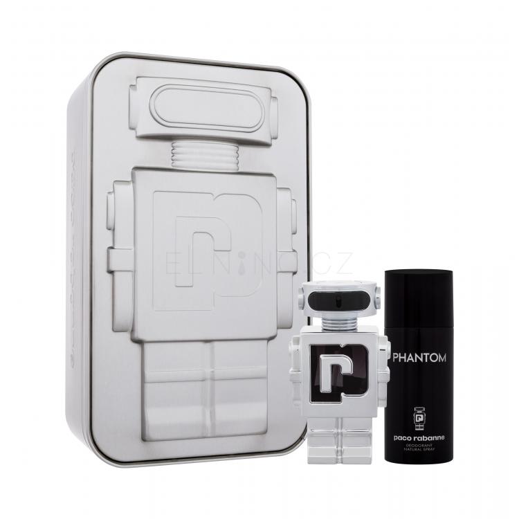 Paco Rabanne Phantom Dárková kazeta toaletní voda 100 ml + deodorant 150 ml