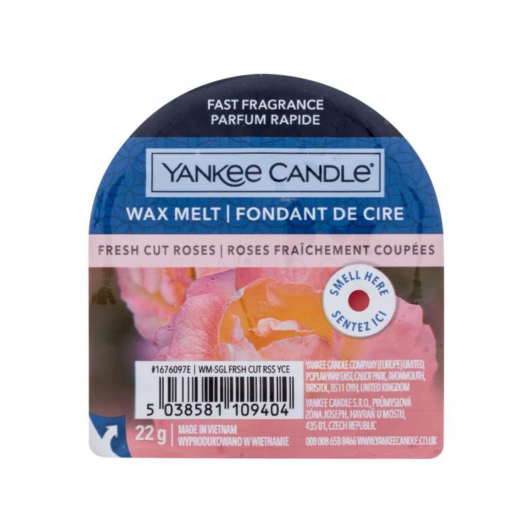 Yankee Candle Fresh Cut Roses Vonný vosk 22 g