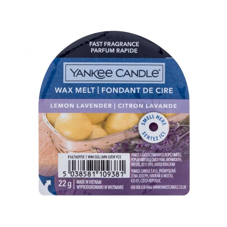 Yankee Candle Lemon Lavender Vonný vosk 22 g