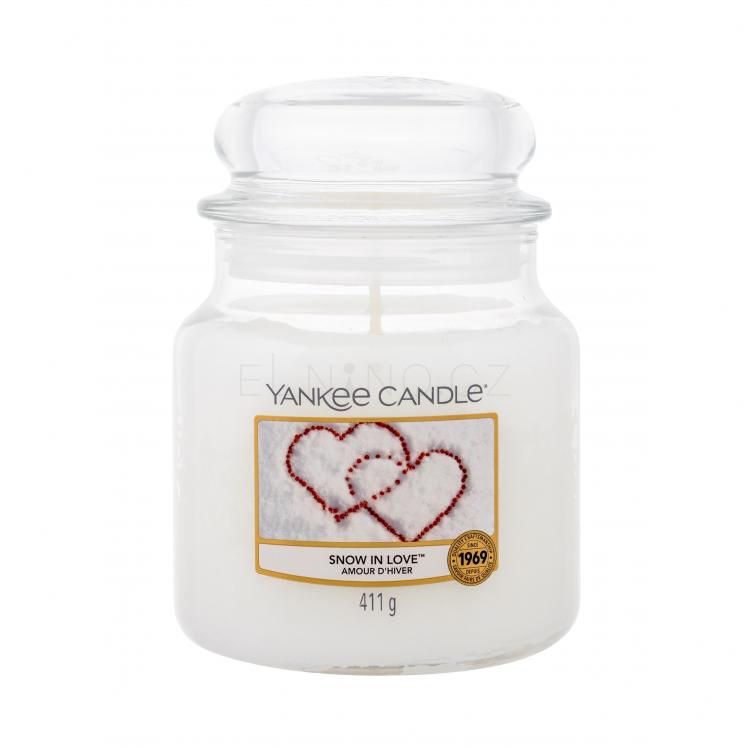 Yankee Candle Snow In Love Vonná svíčka 411 g