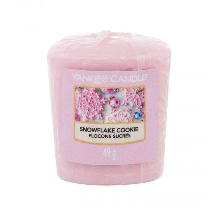 Yankee Candle Snowflake Cookie Vonná svíčka 49 g