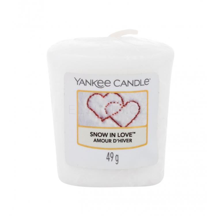 Yankee Candle Snow In Love Vonná svíčka 49 g