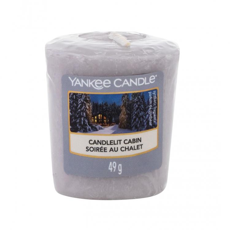 Yankee Candle Candlelit Cabin Vonná svíčka 49 g