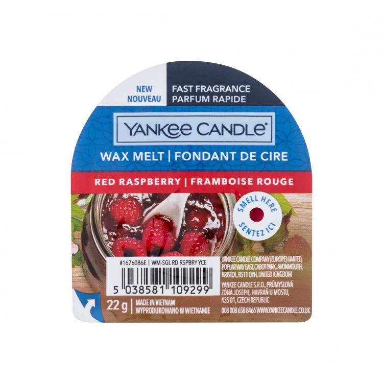 Yankee Candle Red Raspberry Vonný vosk 22 g
