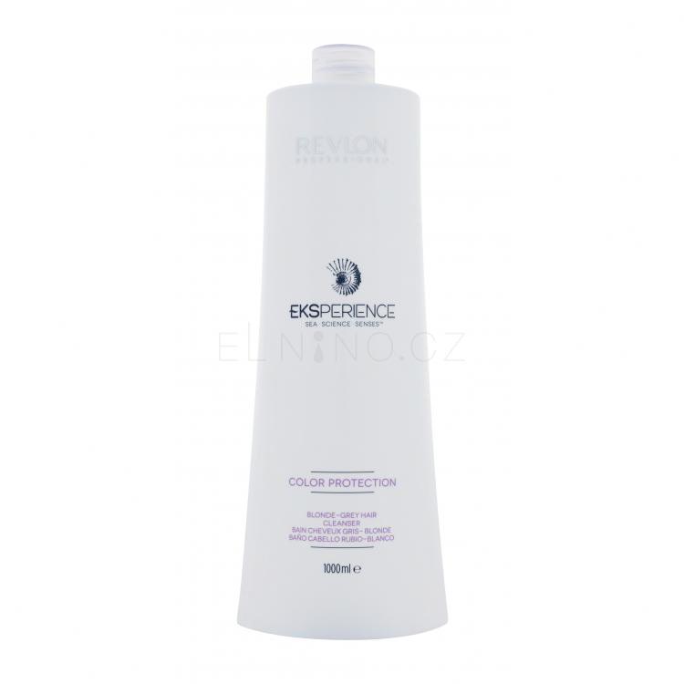 Revlon Professional Eksperience Color Protection Blonde &amp; Grey Hair Cleanser Šampon pro ženy 1000 ml