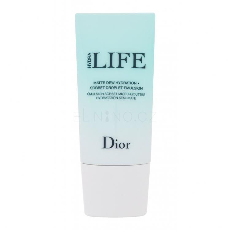 Christian Dior Hydra Life Sorbet Droplet Emulsion Pleťový gel pro ženy 50 ml