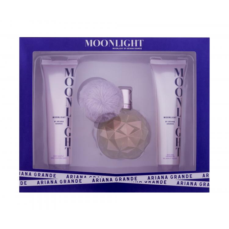 Ariana Grande Moonlight Dárková kazeta parfémovaná voda 100 ml + tělový krém 100 ml + sprchový gel 100 ml