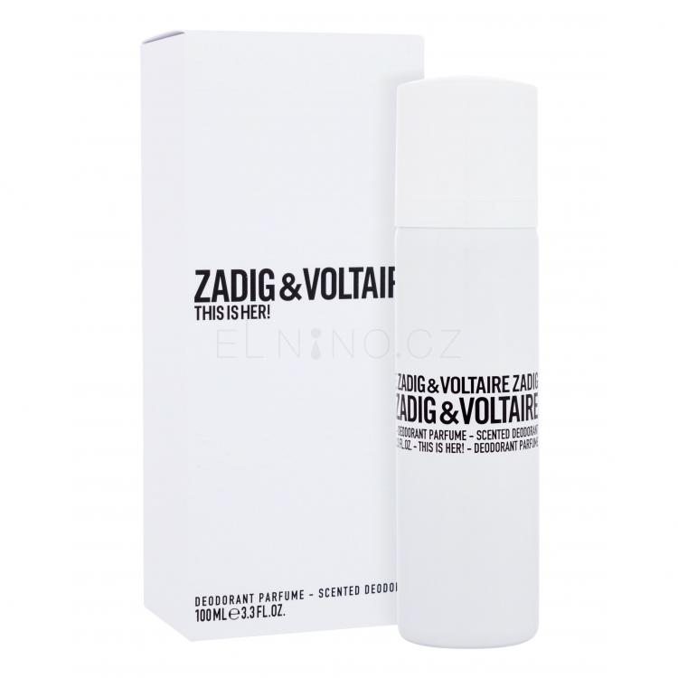 Zadig &amp; Voltaire This is Her! Deodorant pro ženy 100 ml