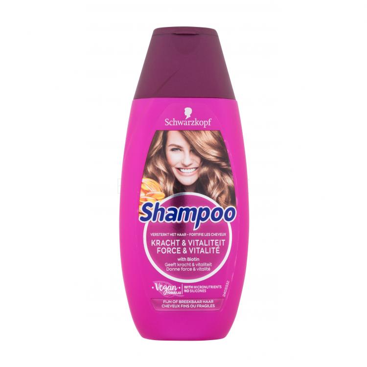 Schwarzkopf Strenght &amp; Vitality Šampon pro ženy 250 ml