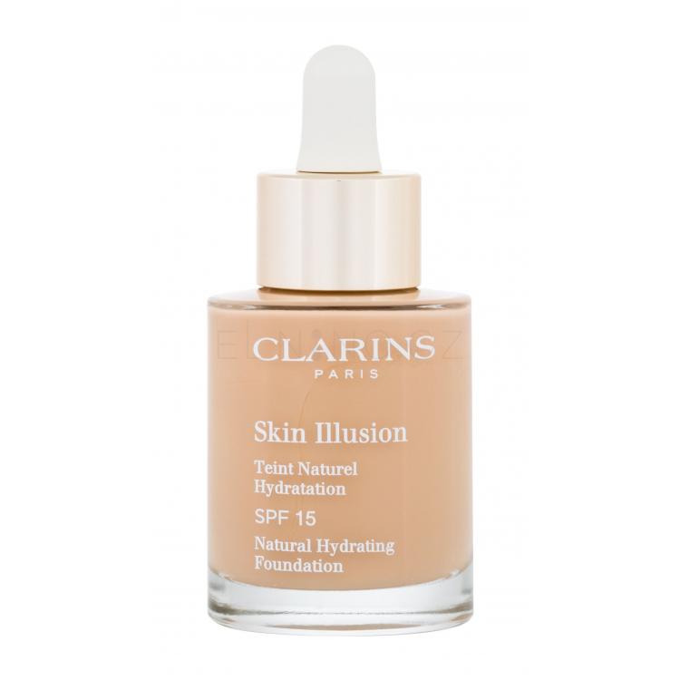 Clarins Skin Illusion Natural Hydrating SPF15 Make-up pro ženy 30 ml Odstín 110 Honey