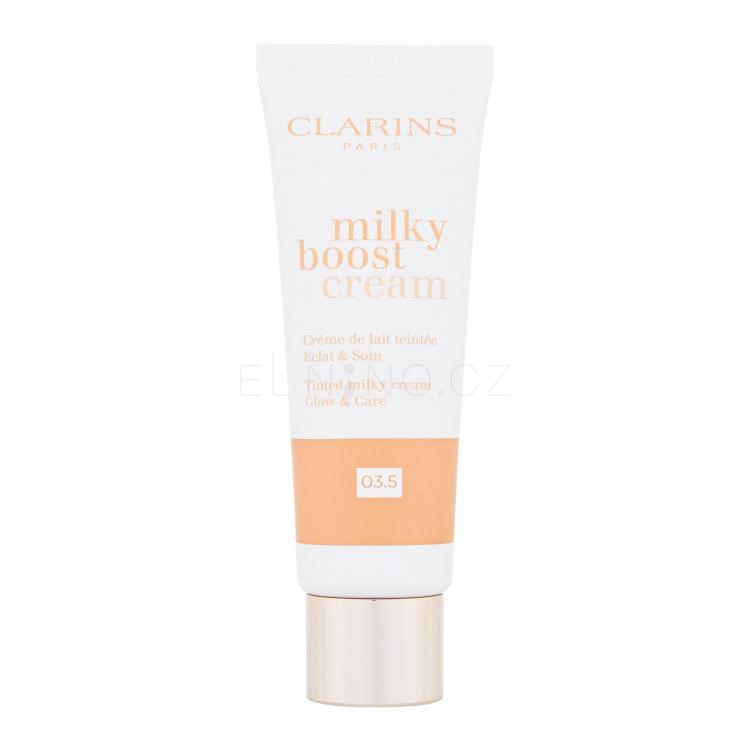 Clarins Milky Boost Cream Glow &amp; Care BB krém pro ženy 45 ml Odstín 03.5