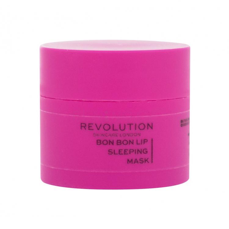 Revolution Skincare Lip Sleeping Mask Bon Bon Balzám na rty pro ženy 10 g