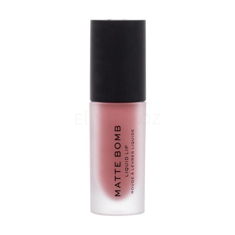 Makeup Revolution London Matte Bomb Rtěnka pro ženy 4,6 ml Odstín Fancy Pink