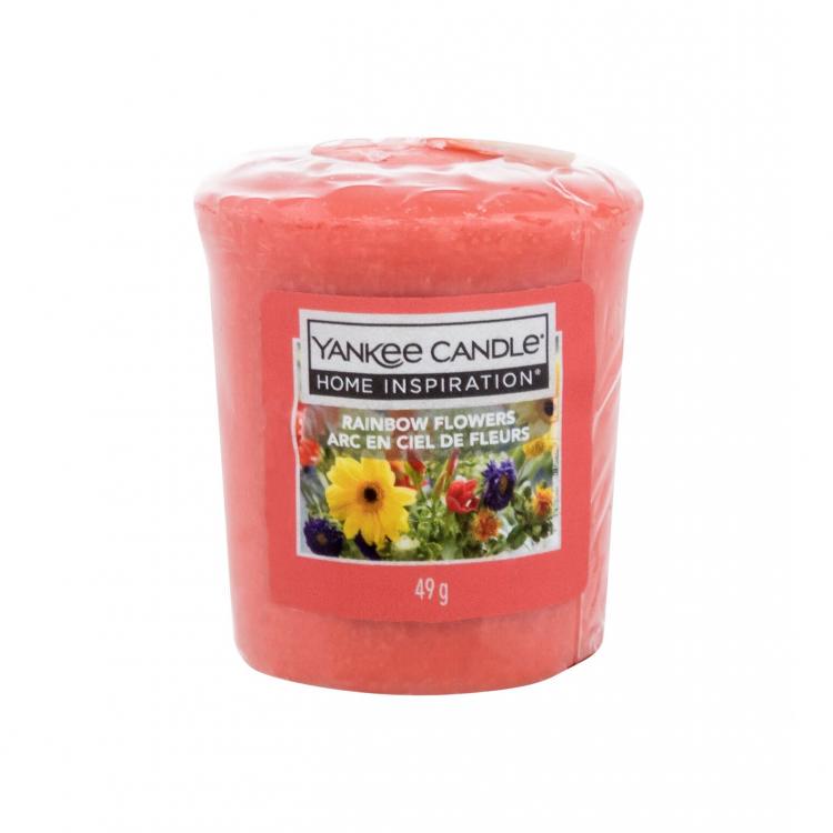 Yankee Candle Home Inspiration Rainbow Flowers Vonná svíčka 49 g
