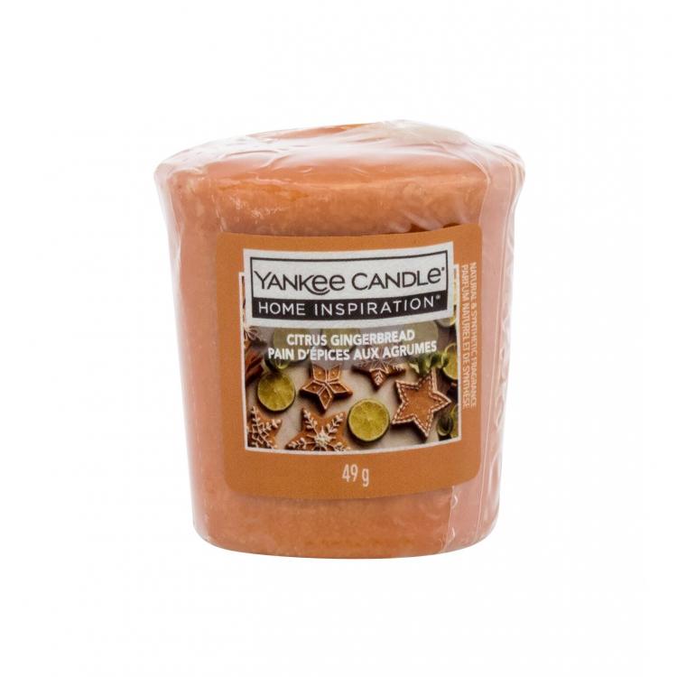 Yankee Candle Home Inspiration Citrus Gingerbread Vonná svíčka 49 g