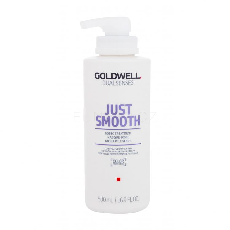 Goldwell Dualsenses Just Smooth 60sec Treatment Maska na vlasy pro ženy 500 ml