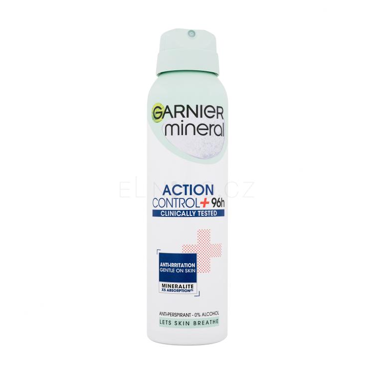 Garnier Mineral Action Control+ 96h Antiperspirant pro ženy 150 ml