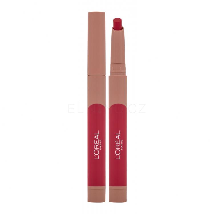L&#039;Oréal Paris Infaillible Matte Lip Crayon Rtěnka pro ženy 1,3 g Odstín 111 Little Chili