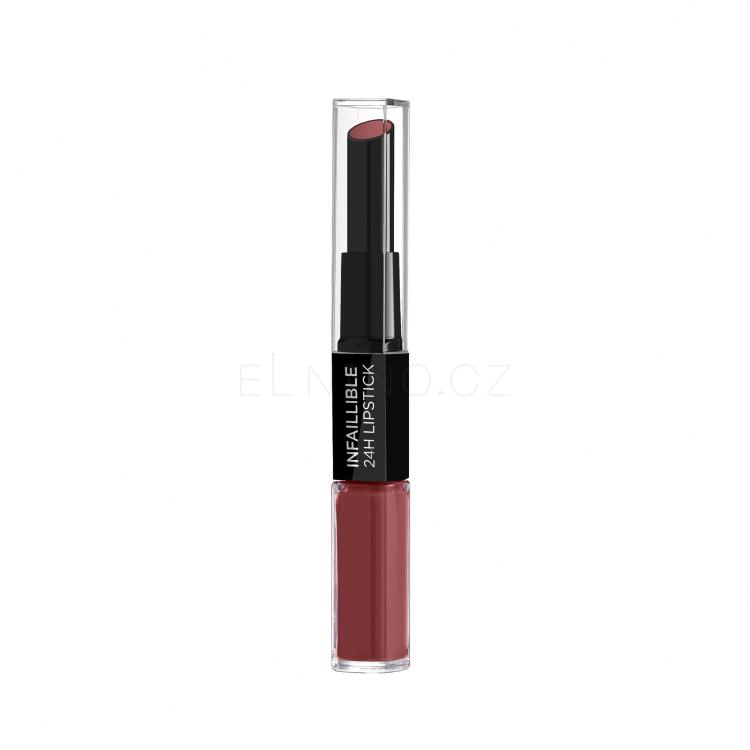 L&#039;Oréal Paris Infaillible 24H Lipstick Rtěnka pro ženy 5 ml Odstín 801 Toujours Toffee