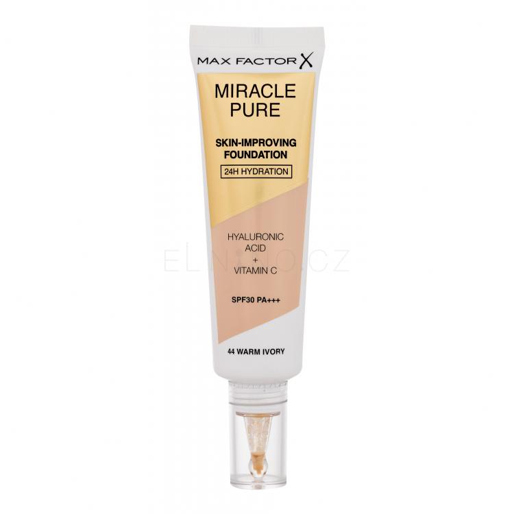 Max Factor Miracle Pure Skin-Improving Foundation SPF30 Make-up pro ženy 30 ml Odstín 44 Warm Ivory