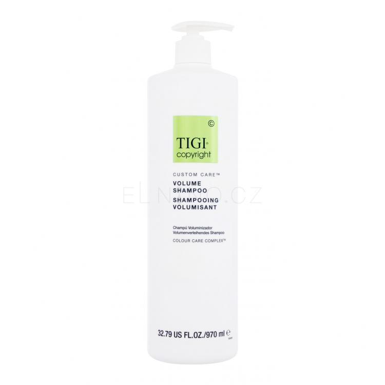 Tigi Copyright Custom Care Volume Shampoo Šampon pro ženy 970 ml
