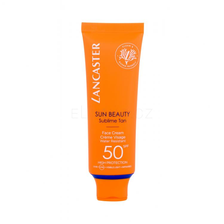 Lancaster Sun Beauty Face Cream SPF50 Opalovací přípravek na obličej 50 ml