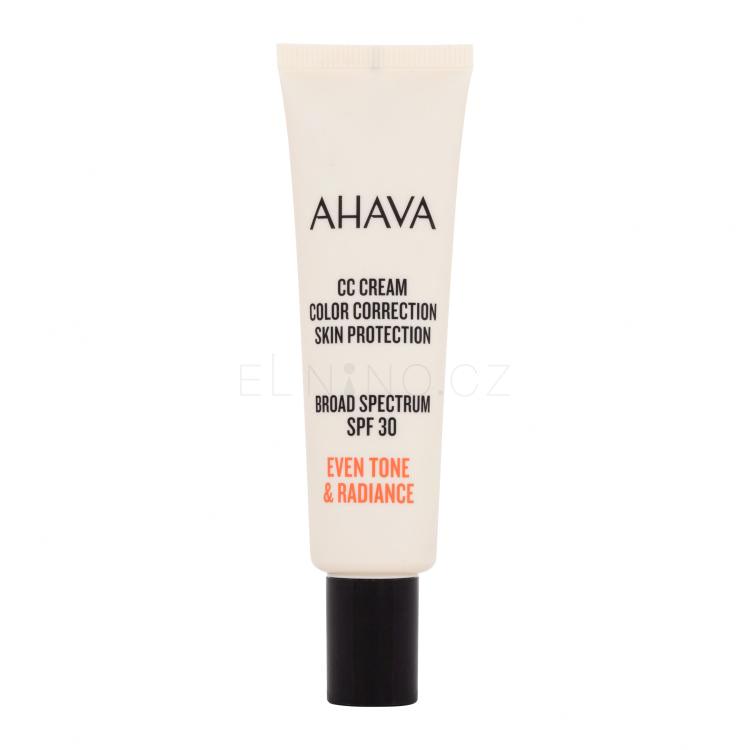 AHAVA Even Tone &amp; Radiance CC Cream SPF30 CC krém pro ženy 30 ml