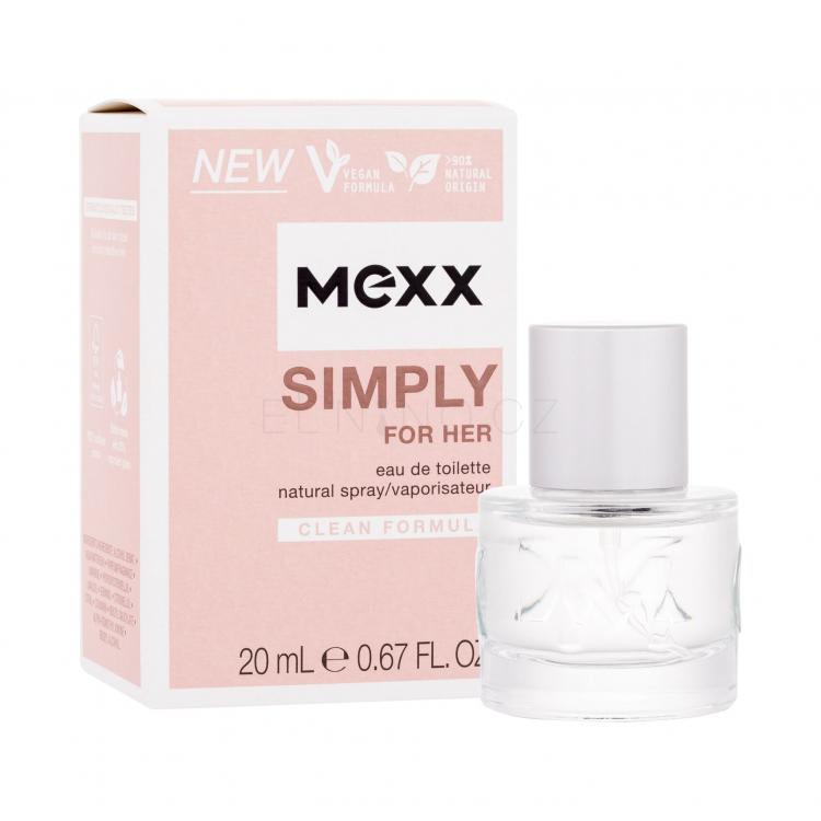 Mexx Simply Toaletní voda pro ženy 20 ml