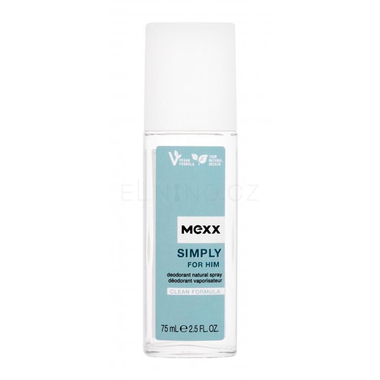 Mexx Simply Deodorant pro muže 75 ml
