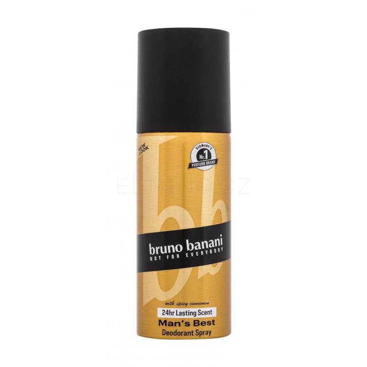 Bruno Banani Man´s Best With Spicy Cinnamon Deodorant pro muže 150 ml