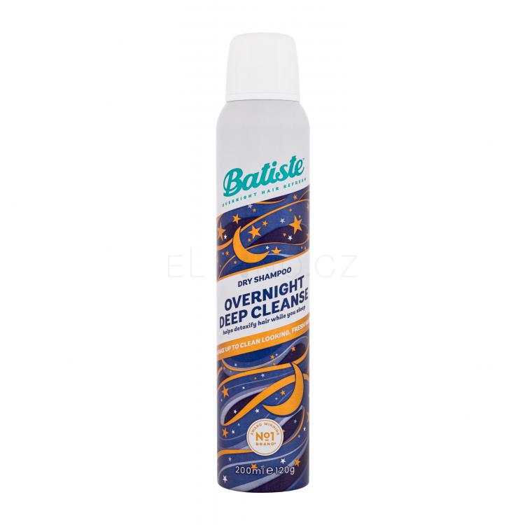 Batiste Overnight Deep Cleanse Suchý šampon pro ženy 200 ml