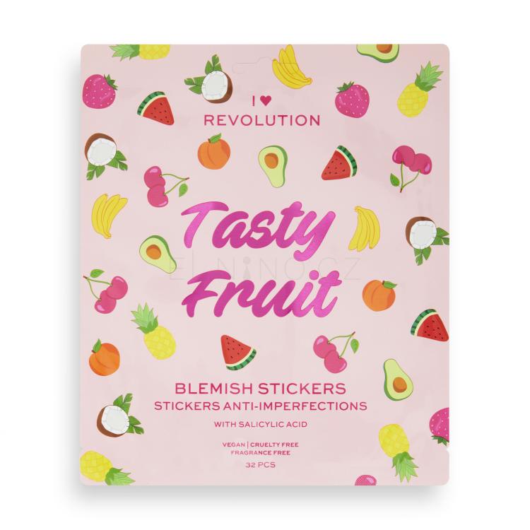 I Heart Revolution Tasty Fruit Blemish Stickers Lokální péče pro ženy 32 ks