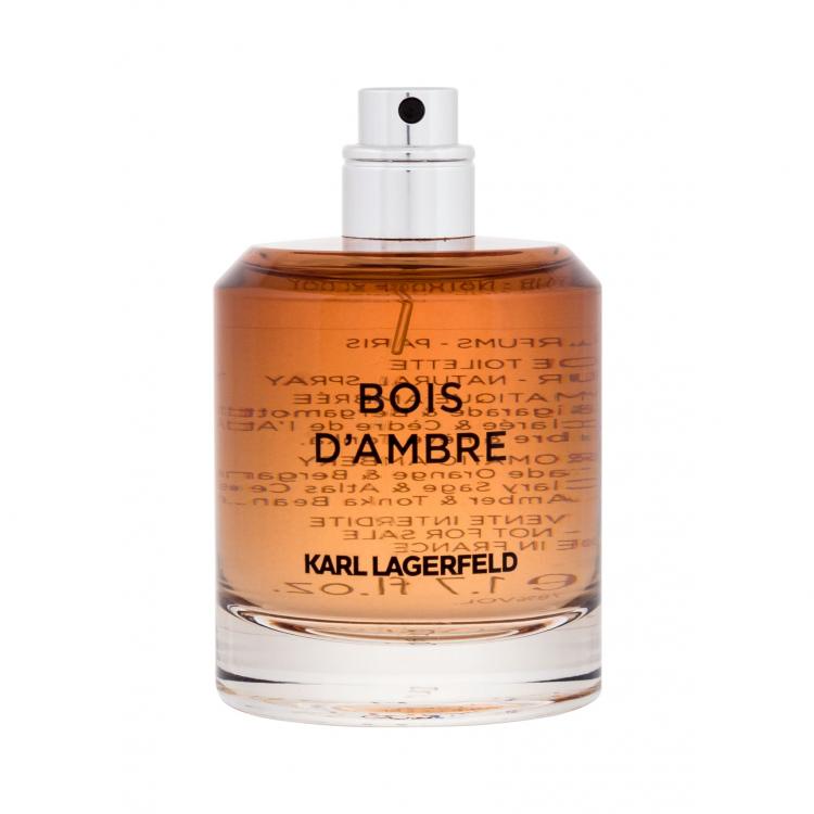 Karl Lagerfeld Les Parfums Matières Bois d&#039;Ambre Toaletní voda pro muže 50 ml tester