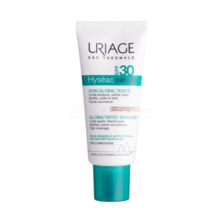 Uriage Hyséac 3-Regul Global Tinted Skincare SPF30 Denní pleťový krém 40 ml