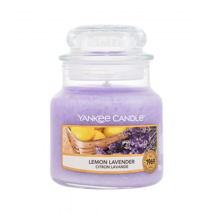 Yankee Candle Lemon Lavender Vonná svíčka 104 g