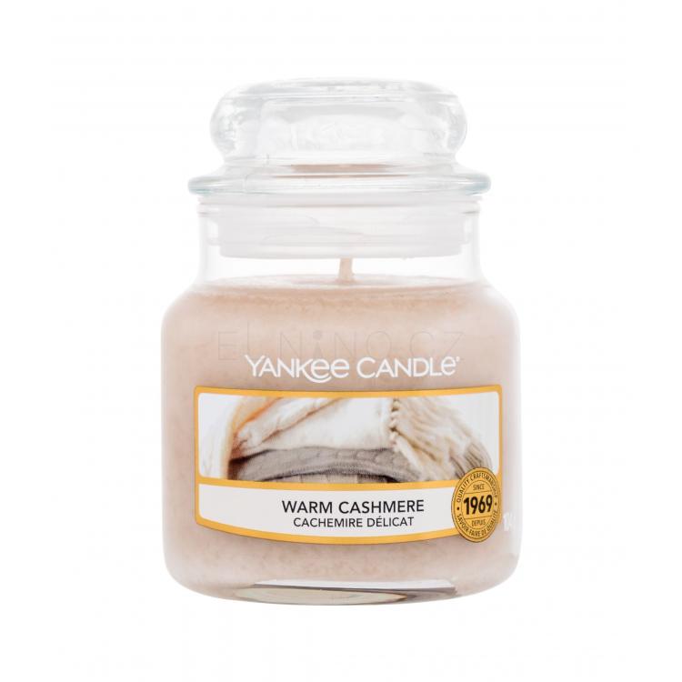 Yankee Candle Warm Cashmere Vonná svíčka 104 g