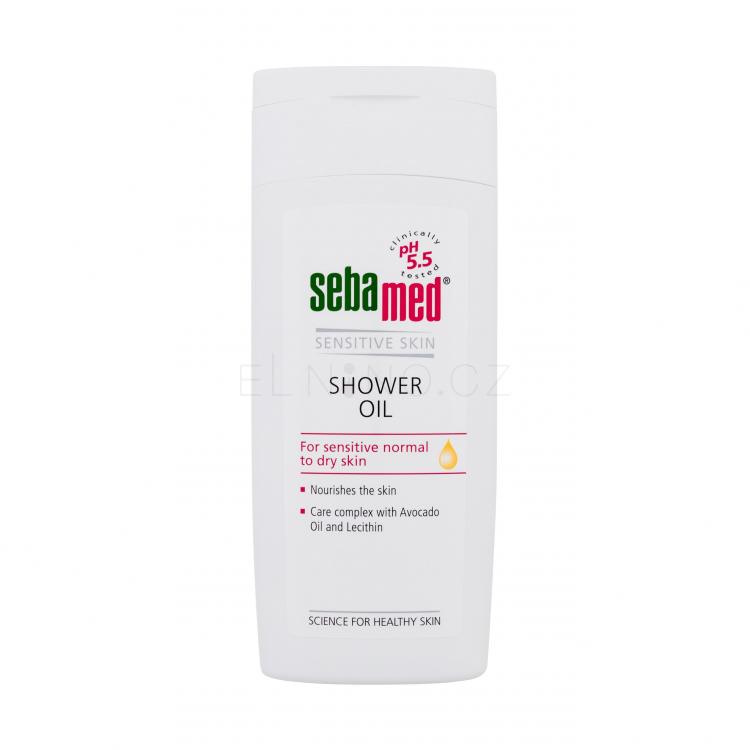 SebaMed Sensitive Skin Shower Oil Sprchový olej pro ženy 200 ml