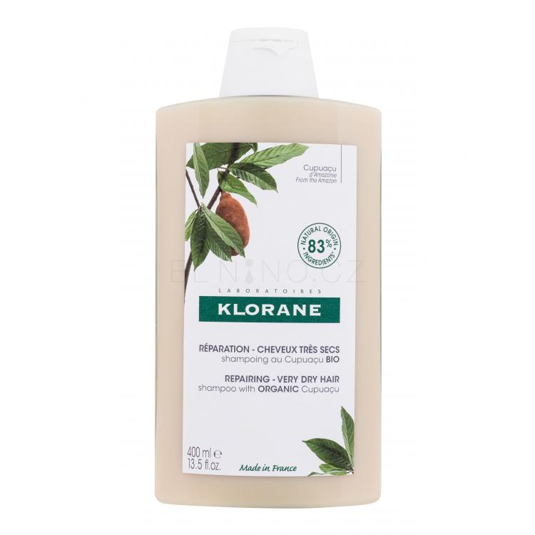 Klorane Organic Cupuaçu Repairing Šampon pro ženy 400 ml